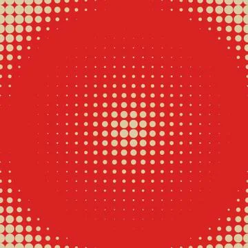 Colored Pop Art red back Illustrazione stock