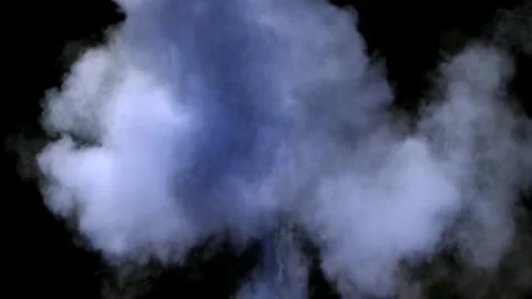 Colored powder with the upward explosion effect Stock Footage 305695092