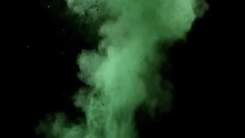 Colored powder with the upward explosion effect Stock Footage 305695567