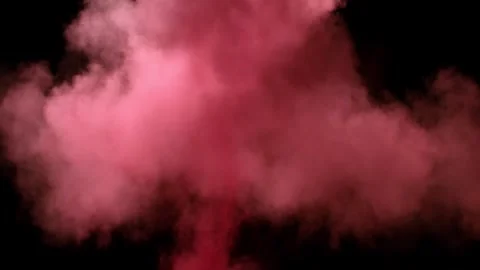 Colored powder with the upward explosion effect Video stock 305695572