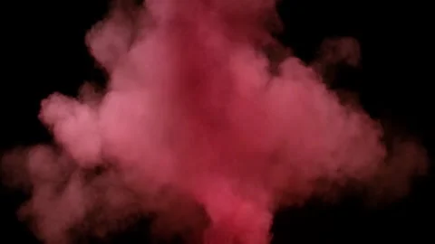 Colored powder with the upward explosion effect Video stock 305696542