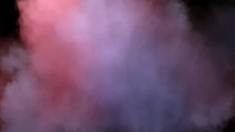 Colored powder with the upward explosion effect Video stock 305697560