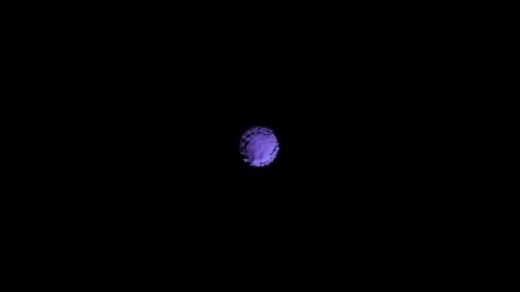 Colored purple powder explosion, abstract close up dust Stock Footage 122839440