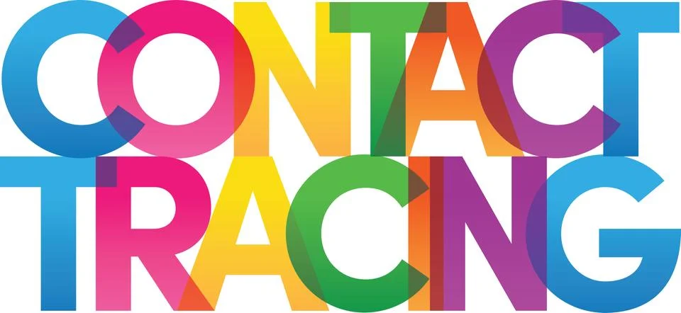 Colored rainbow text Stock Illustration