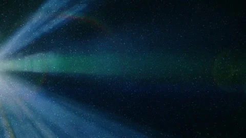 Colored rays emerge from the edge of the frame and move on a black background 库存影片 330887189