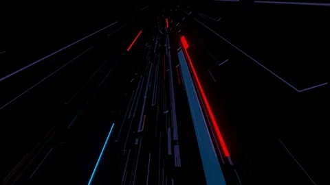 Colored Rays Stock Footage 72986372