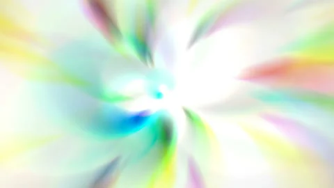 Colored Rays Light Flowered Leak Explosion Sun Background Stock Footage 125629166