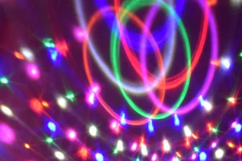 Colored rays Foto stock