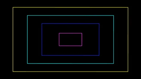 Colored Rectangles With Alpha Channel. Stock Footage 93234622