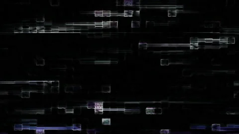 Colored Rectangles Fractal Noise Effect with More Highlighted Areas 스톡 동영상 150178930