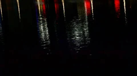 Colored reflections in the water 動画素材 11136013