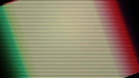 Colored RGB Square in Scanlines Rotation Digital Screen Motion Loop Stock Footage 203587522