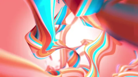 Colored ribbons Видео 171052280