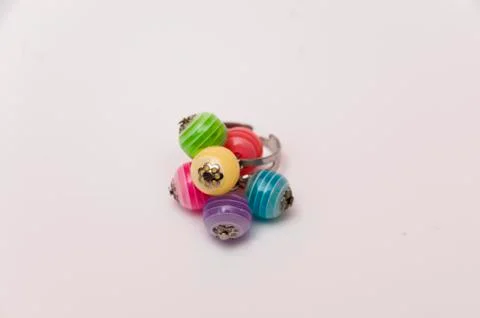 Colored ring 스톡 사진