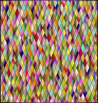 Colored romb background Illustrazione stock