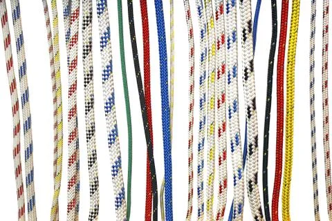 Colored ropes Stock Photos