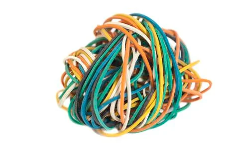 Colored rubber bands Photos