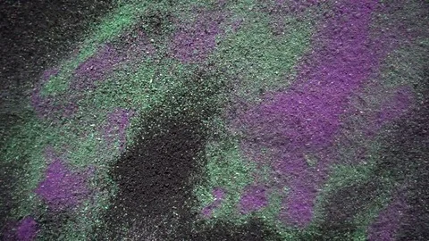 Colored Sand Stock Footage 81740581