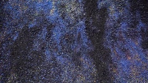 Colored Sand Stock Footage 81740797