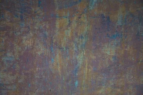 Colored scratched wall Stock Photos