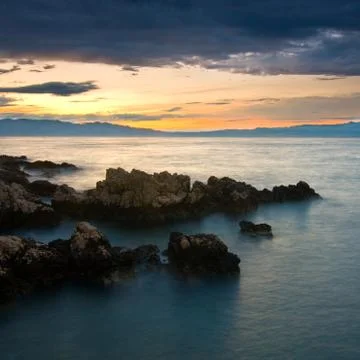 Colored sea Fotos Stock