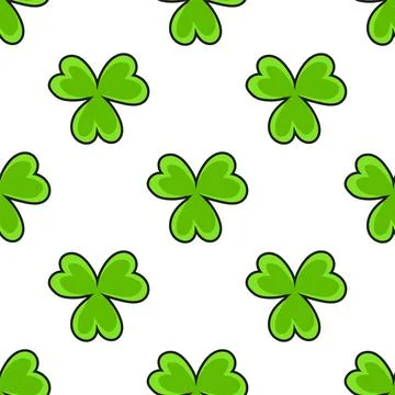 Colored seamless pattern. Cartoon style. Hand drawn. Vector illustration isol Stock Illustration