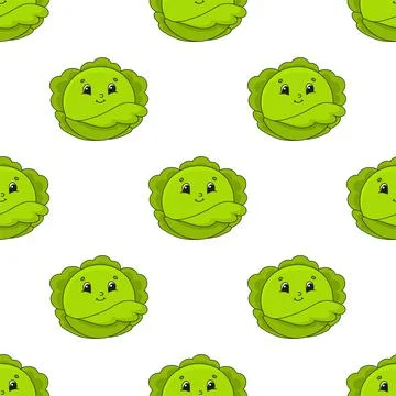 Colored seamless pattern. Cartoon style. Hand drawn. Vector illustration isol Stock Illustration