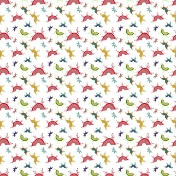 Colored semicircle Stock Illustration