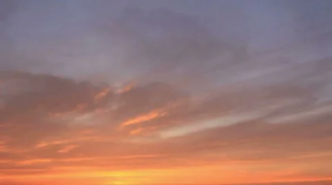Colored skies after sunset Stock-Footage 64791577