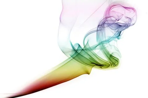 Colored Smoke as background Stock Photos