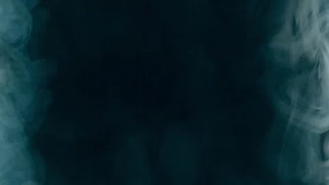 Colored smoke on black background Stock Footage 249055901