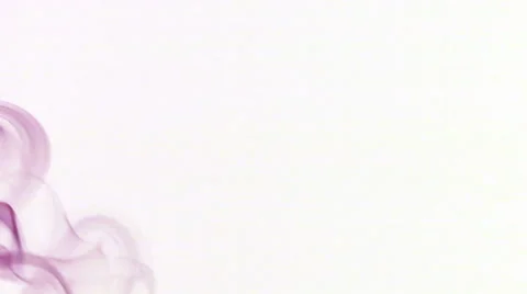 Colored smoke curves on white background Stock-Footage 64231184