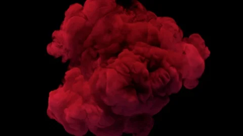 Colored smoke expanding towards the camera. Stock Footage 102660176