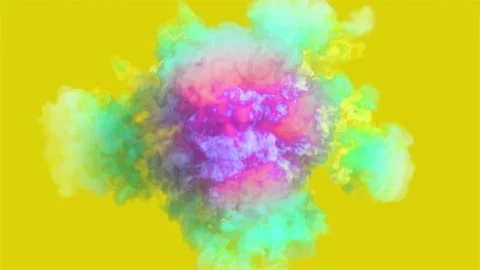 Colored smoke explosion in 4K Stock Footage 104472638