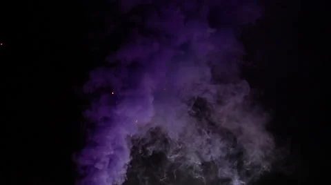 Colored smoke overlay Stock-Footage 67607334