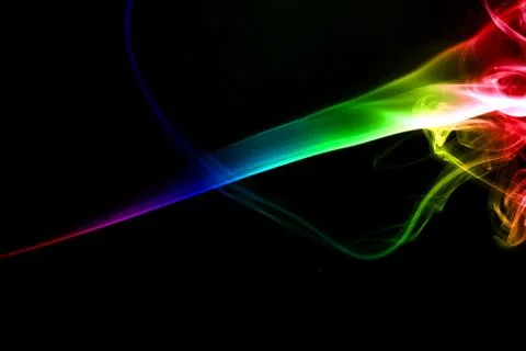 Colored smoke Stock Photos