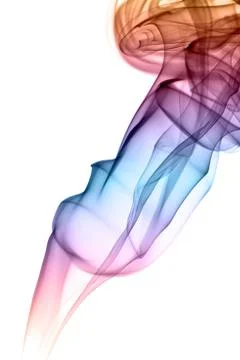 Colored smoke Stock Photos