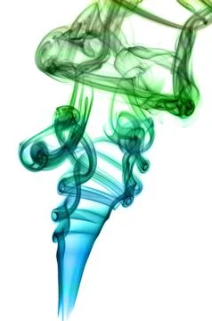 Colored smoke Stock Photos