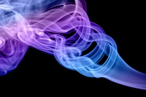 Colored smoke Stock Photos