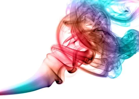 Colored smoke Stock Photos
