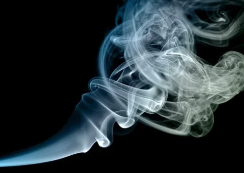 Colored smoke Foto stock