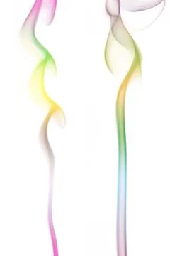 Colored smoke Stock Photos
