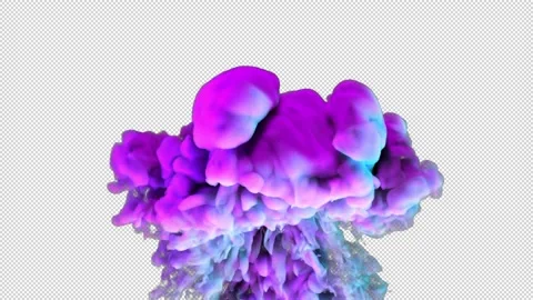 Colored Smoke Reveal Stock-Footage 157374551