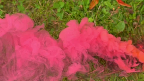 Colored smoke spreading Stock Footage 69962683