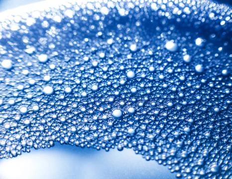 Colored soap and water bubbles. Abstract background. Stock Photos