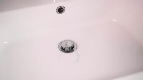 Colored soap on a white background - slow motion Stock Footage 124637643