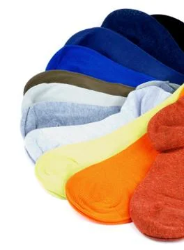 Colored Socks Stock Photos