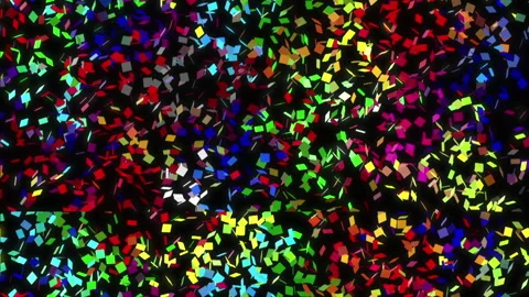 Colored spinning particles , background animation Stock Footage 178478961