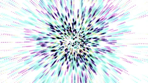 Colored Splash Explosion Flower of Particles Background Stock Footage 68595237