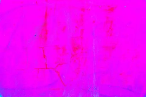 Colored spots on smooth plaster, changed color scheme, 2 Stock Photos